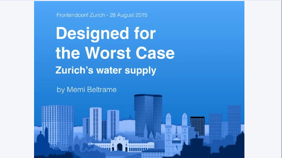 Designed for the Worst Case - Zürichs Wasserversorgung
